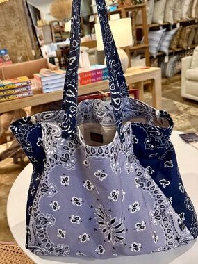 Haute Shore Bandana-Print tote